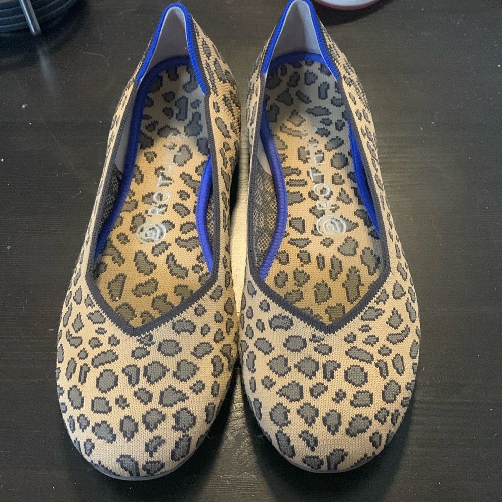 Leopard rothy flats